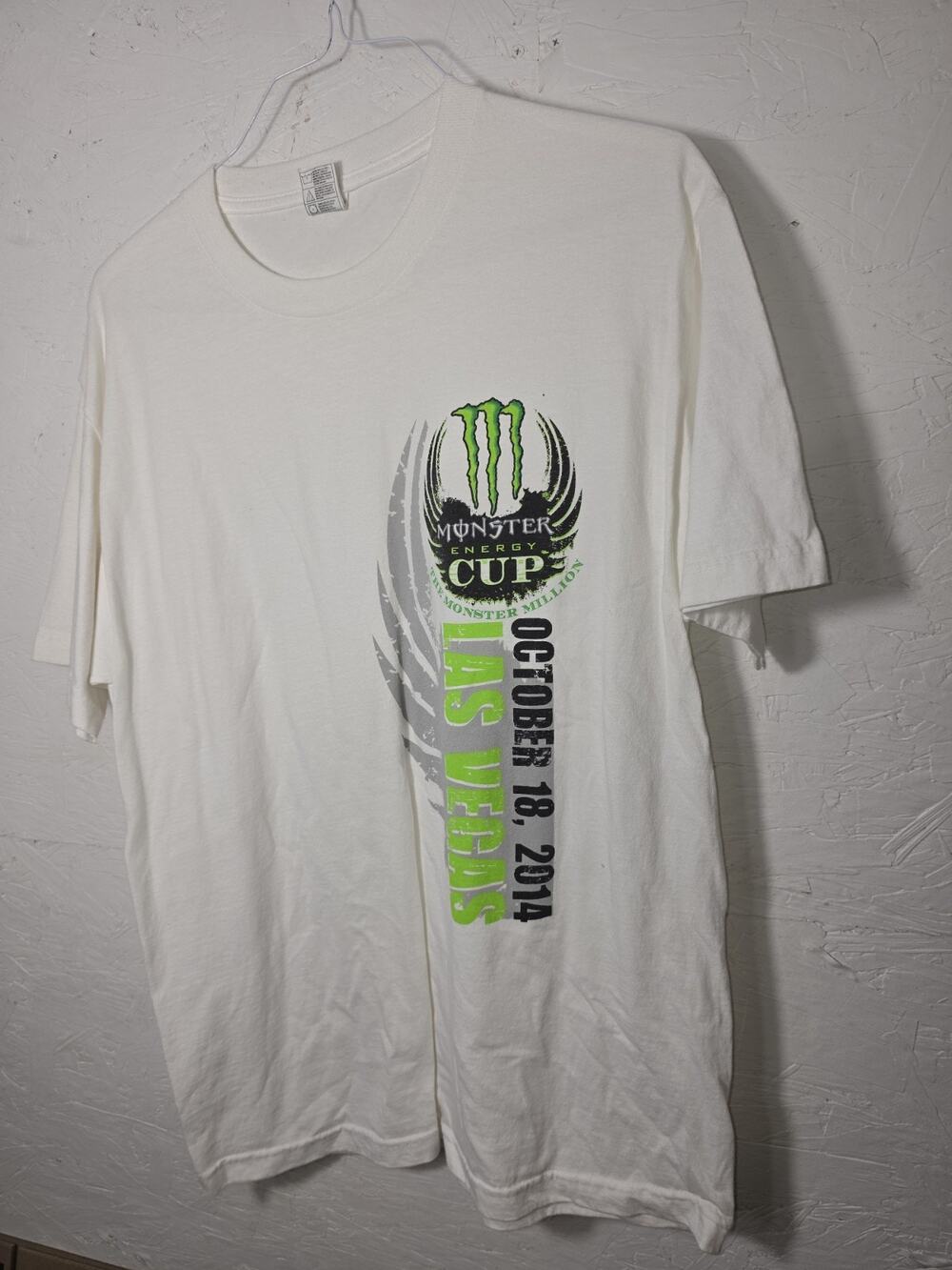Monster Energy Cup Las Vegas 2014 Short Sleeve Size Large
